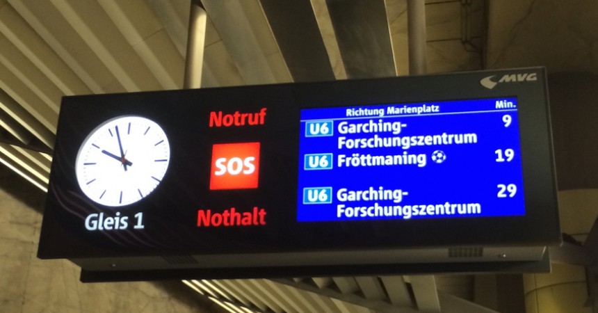 Standortvernetzung mal anders: Anzeigen des ÖPNV Standortvernetzung mal anders: Anzeigen des ÖPNV