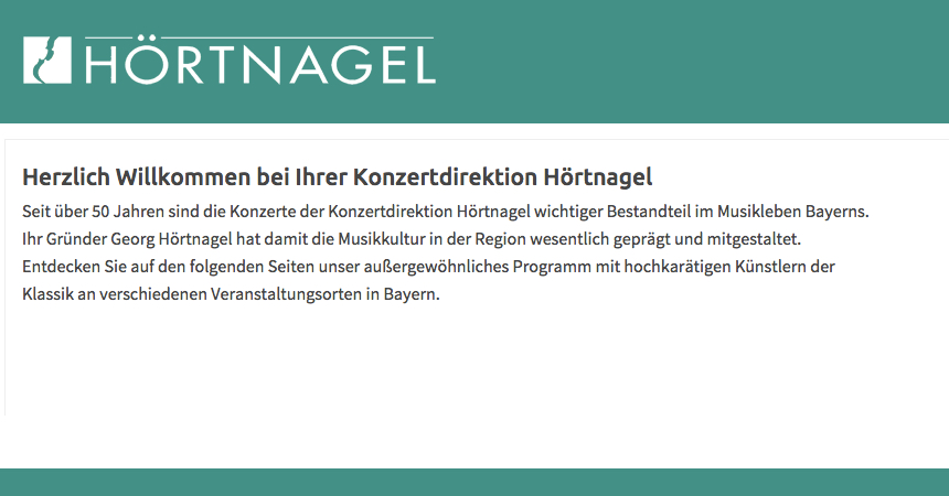 Münchner Konzertdirektion Hörtnagel GmbH